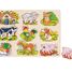 Puzzle de sonidos de animales de granja GK57895 Goki 1