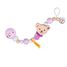 Cadenita porta chupete oso Steiff rosa SE64302 Selecta 1
