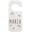 Placa pomo puerta personalizada - Corazones blanco VI-PL24 Vintiun 1