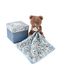 Peluche oso marrón con pañuelo DC4019 Doudou et Compagnie 1