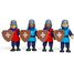 Figuritas de madera Caballeros medievales BJ-JT162 Bigjigs Toys 1