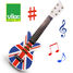 Guitare rock Union Jack V8329 Vilac 1