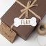 Adorno hueso de madera blanco personalizable VI-HU11 Vintiun 1