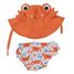 Camisa y gorro de cangrejo (3-6M) ZOO-122-010-001 Zoocchini 1