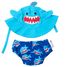 Maillot y gorra Shark (6-12M) ZOO-122-010-014 Zoocchini 1