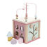 Cubo de actividades de madera Wild Flowers LD7114 Little Dutch 1