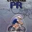 Figurita ciclista M maillot azul con mangas blancas FR-M8 Fonderie Roger 1