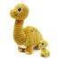 Mamá diplodocus de peluche y su bebé DE76300 Les Déglingos 1