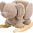 Juguete mecedor Teddy el elefante gris pardo NA544016 Nattou 1