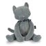 Peluche Gato Méloé 37 cm - Gris MA0261 Maïlou Tradition 1