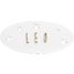 Placa decorativa personalizada - Estrellas blanco VI-PL48 Vintiun 1
