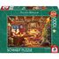 Puzzle Papá Noel revisa su lista 1000 pzs S-58794 Schmidt Spiele 1