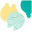 Medusas de baño antideslizantes - amarillo menta QU-173656 Quut 1
