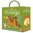 Libro y puzle Los ponis SJ-329898 Sassi Junior 1