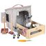 Burros con establo y accesorios LE12896 Small Foot company 1