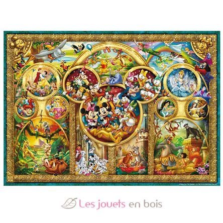 Puzzle Los temas más bonitos de Disney 1000 piezas RAV-004691 Ravensburger 1