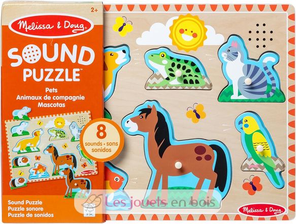 Puzzle de sonidos Mascotas MD00730 Melissa & Doug 6
