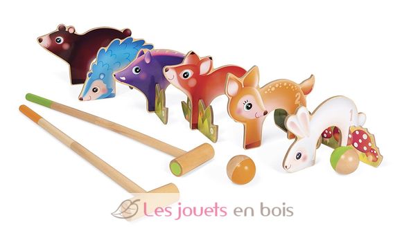 Croquet Animales del Bosque J03207 Janod 1