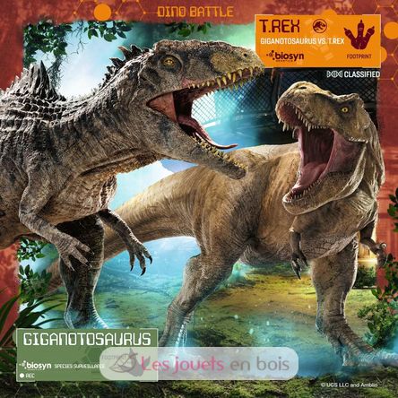 Puzzle T-Rex Jurassic World 3x49 uds RAV056569 Ravensburger 3