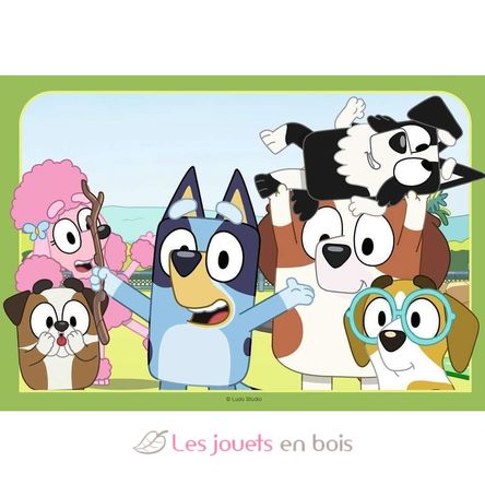 Puzzle Divirtiéndose con Bluey 2x12p RAV-05693 Ravensburger 3
