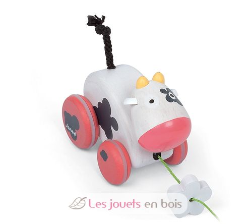 Vache à promener zigolos J08118 Janod 2