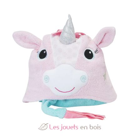 Toalla de baño para niños - Allie la licorne ZOO-122-001-012 Zoocchini 11