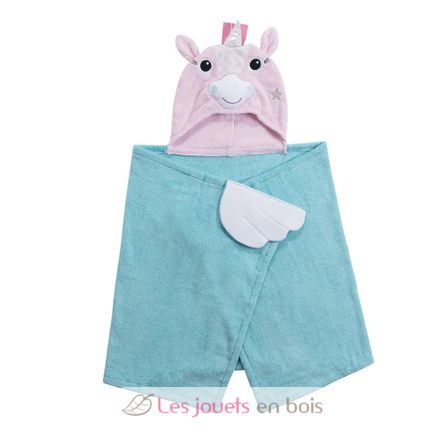 Toalla de baño para niños - Allie la licorne ZOO-122-001-012 Zoocchini 9