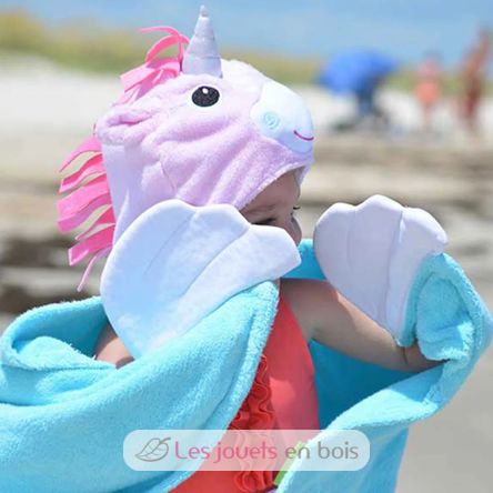 Toalla de baño para niños - Allie la licorne ZOO-122-001-012 Zoocchini 8