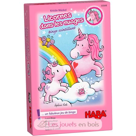 Unicornios en las nubes - Bingo Espumoso HA-303648 Haba 1