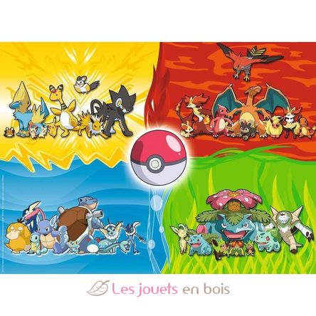 Puzzle Tipos de Pokémon 150p XXL RAV-10035 Ravensburger 2