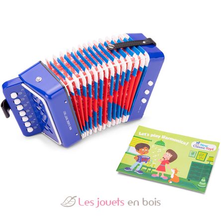 Acordeón azul NCT10056 New Classic Toys 2