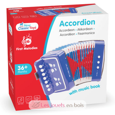 Acordeón azul NCT10056 New Classic Toys 4