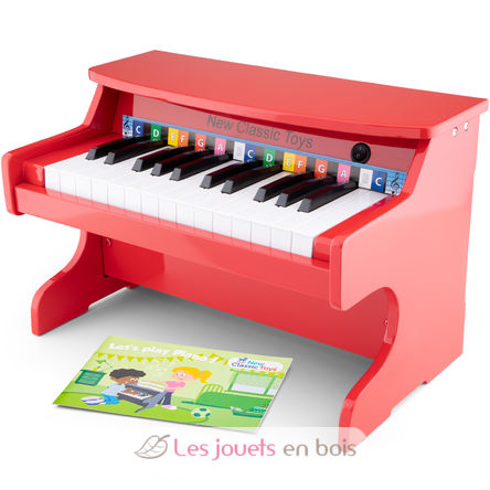 Piano electrónico rojo - 25 teclas NCT10160 New Classic Toys 1