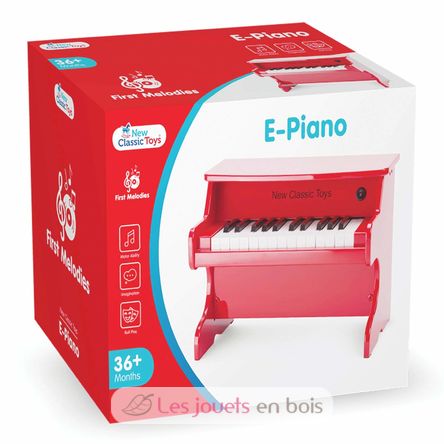 Piano electrónico rojo - 25 teclas NCT10160 New Classic Toys 3