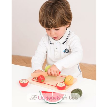 Frutas de madera para cortar NCT10579 New Classic Toys 3