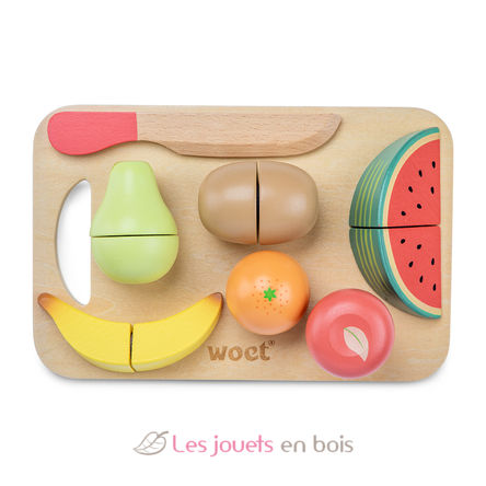 Frutas de madera para cortar NCT10579 New Classic Toys 2