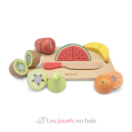 Frutas de madera para cortar NCT10579 New Classic Toys 5