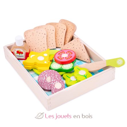 Juego de sándwich NCT10591 New Classic Toys 1