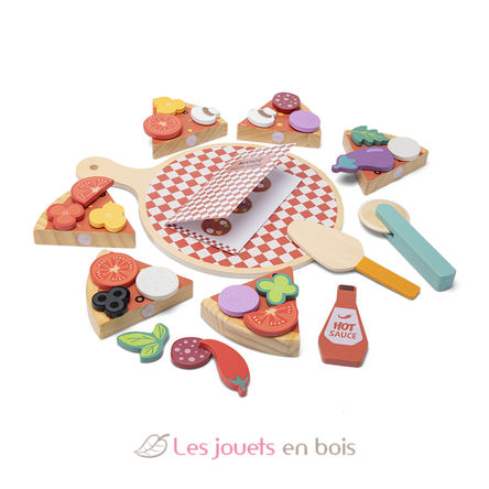 Set de pizza de juguete NCT10616 New Classic Toys 3