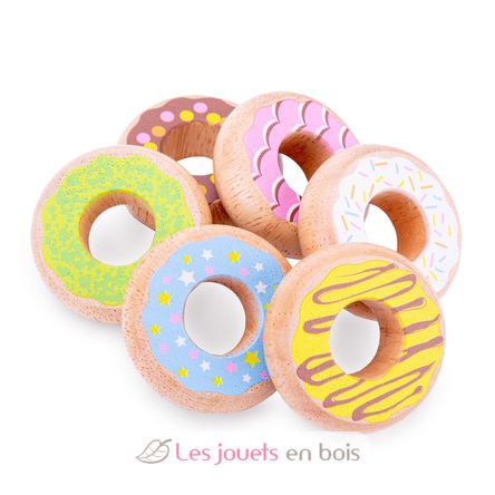 Donas 6 piezas NCT10629 New Classic Toys 2