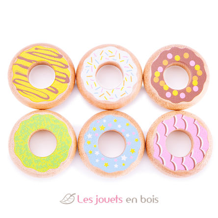 Donas 6 piezas NCT10629 New Classic Toys 3