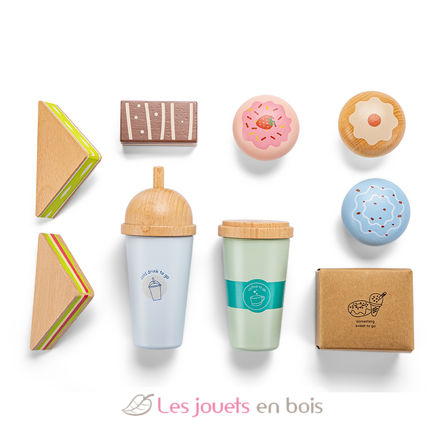 Juego con café para llevar NCT10639 New Classic Toys 5