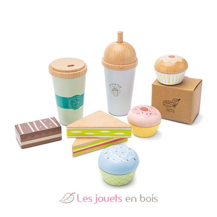 Juego con café para llevar NCT10639 New Classic Toys 1