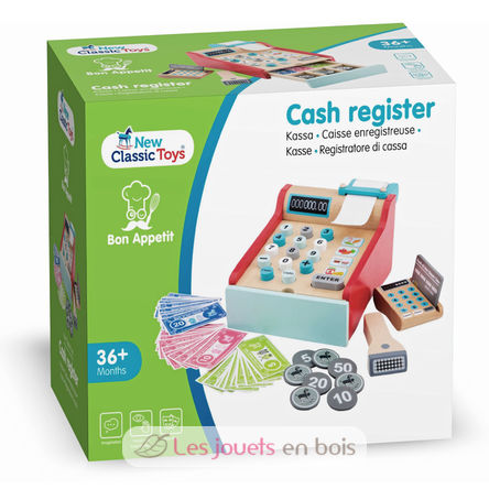 Caja registradora de madera NCT10650 New Classic Toys 6