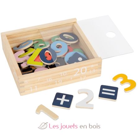 Números magnéticos multicolores LE10731 Small Foot company 1