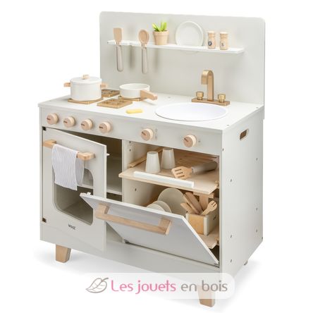 Cocina de madera con lavavajillas NCT11048 New Classic Toys 1