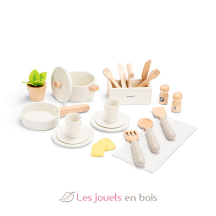 Cocina de madera con lavavajillas NCT11048 New Classic Toys 6