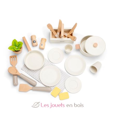 Cocina de madera con lavavajillas NCT11048 New Classic Toys 7