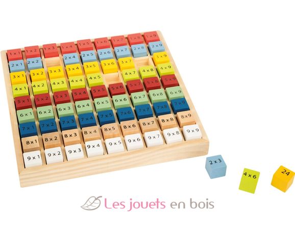 Tabla de multiplicar de colores LE11163 Small foot company 3