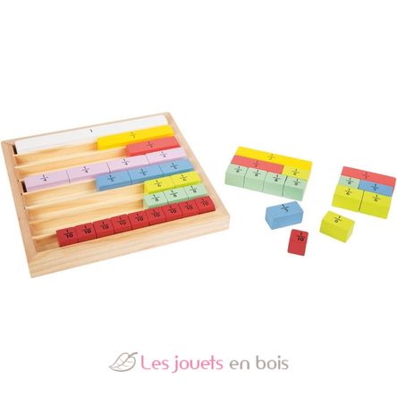 Juego educativo Fracciones LE11166 Small foot company 2